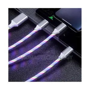 3-in-1 Lighted Charging Cable for Apple/Android/Type-C