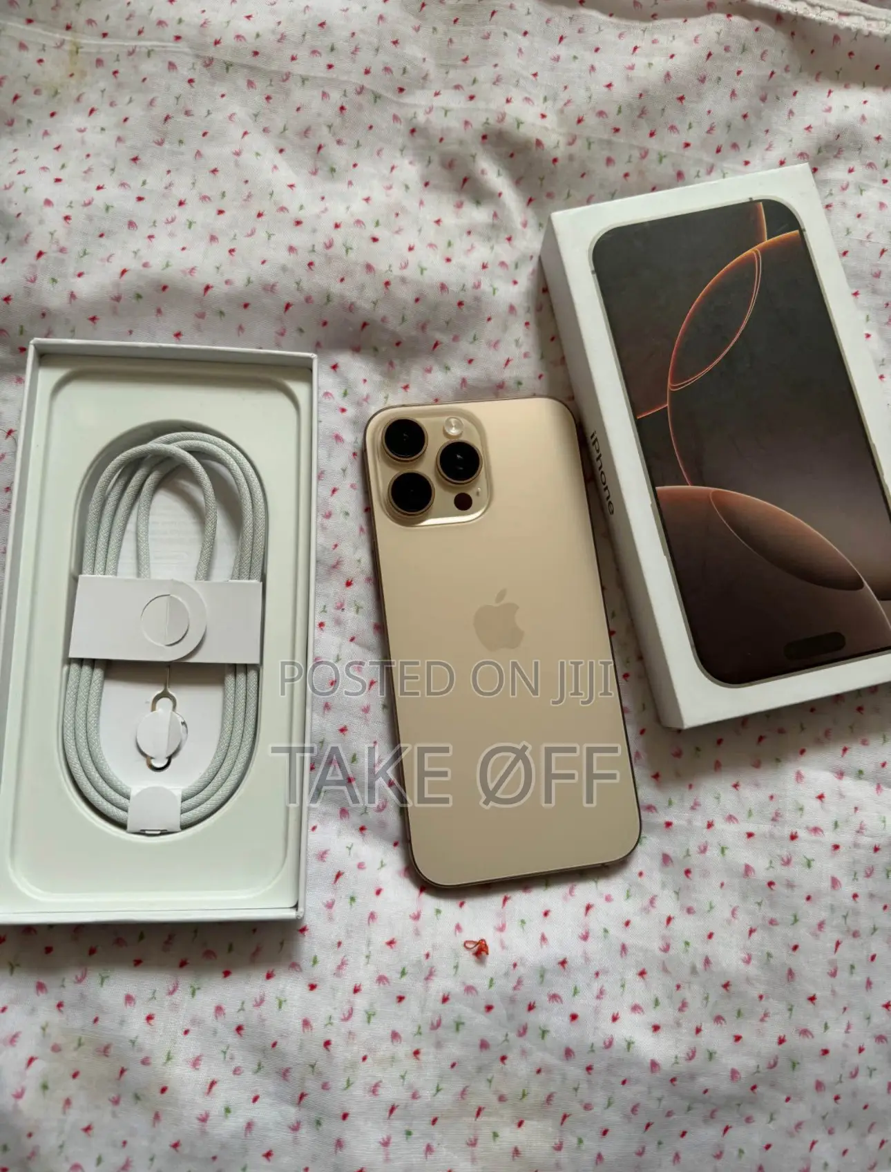 New Apple iPhone 16 Pro Max 256 GB Gold