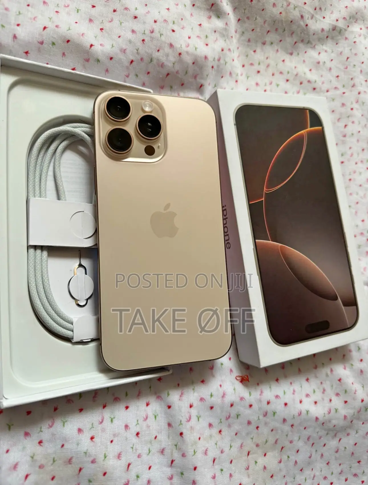 New Apple iPhone 16 Pro Max 256 GB Gold
