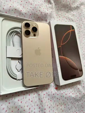 New Apple iPhone 16 Pro Max 256 GB Gold