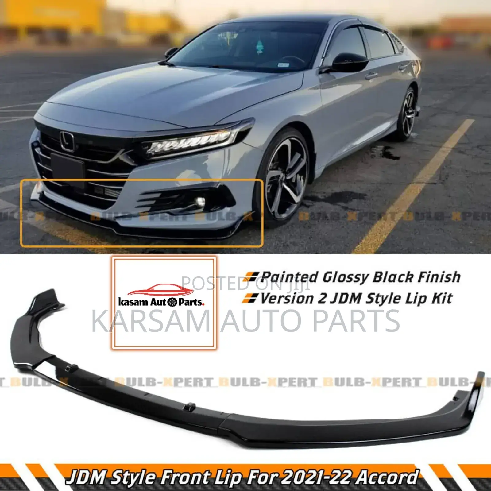Honda Accord 2019 Front Lip