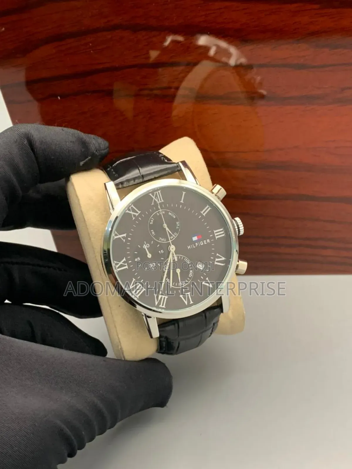 Tommy Hilfiger Leather Watch