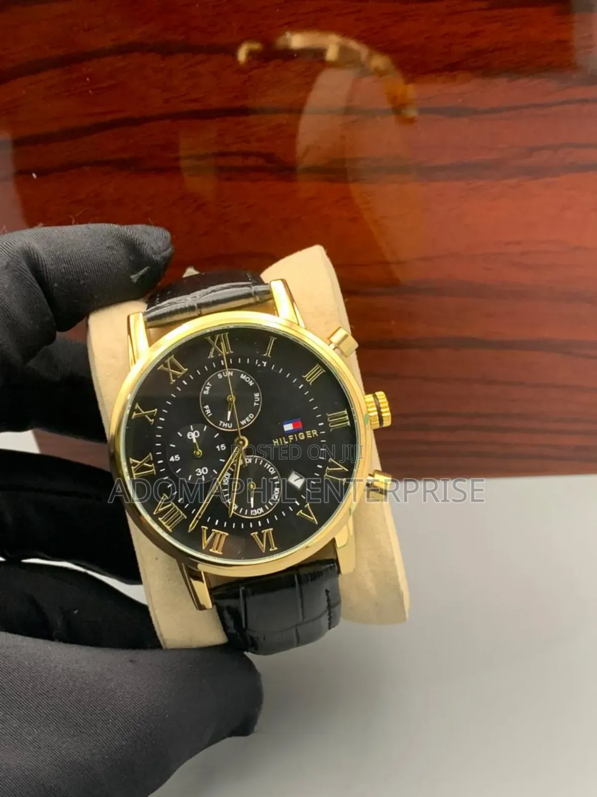 Tommy Hilfiger Leather Watch