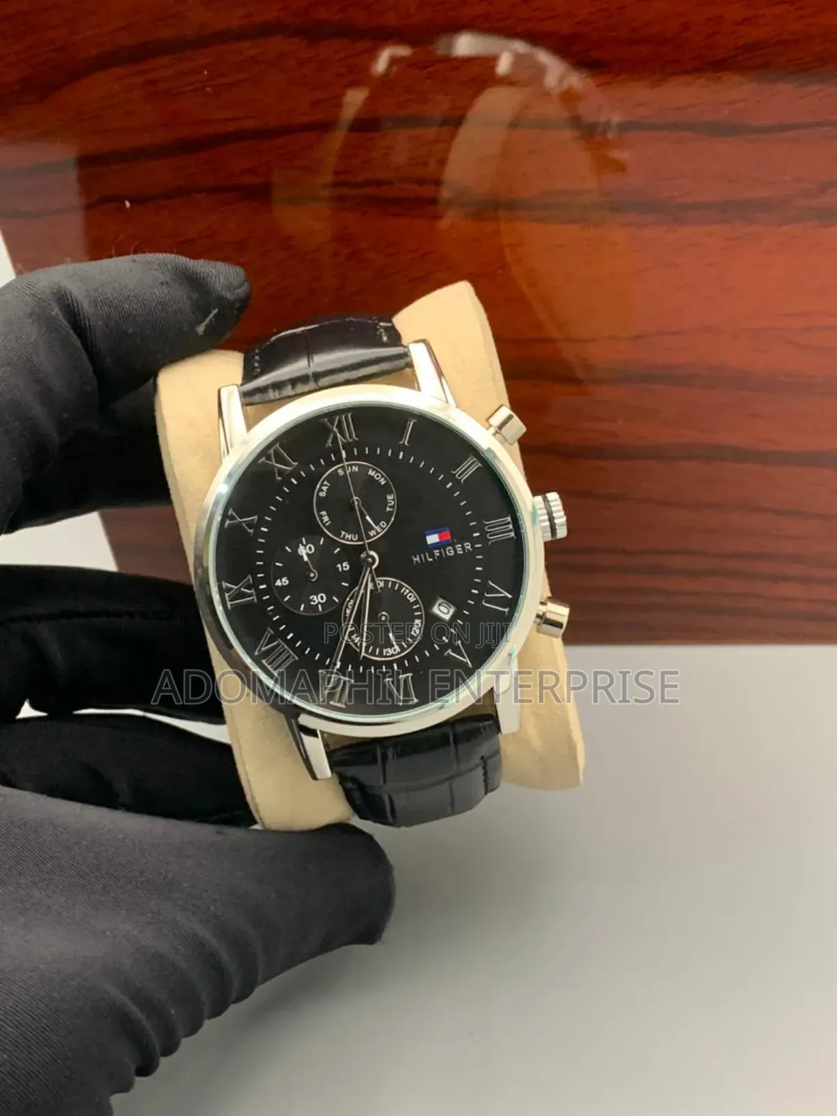 Tommy Hilfiger Leather Watch