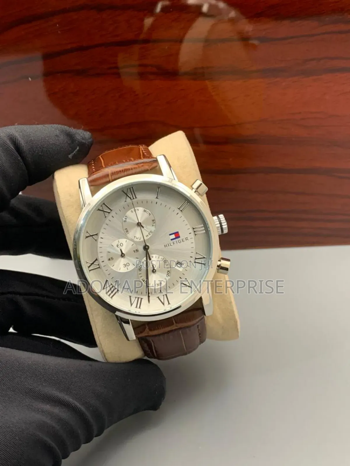 Tommy Hilfiger Leather Watch