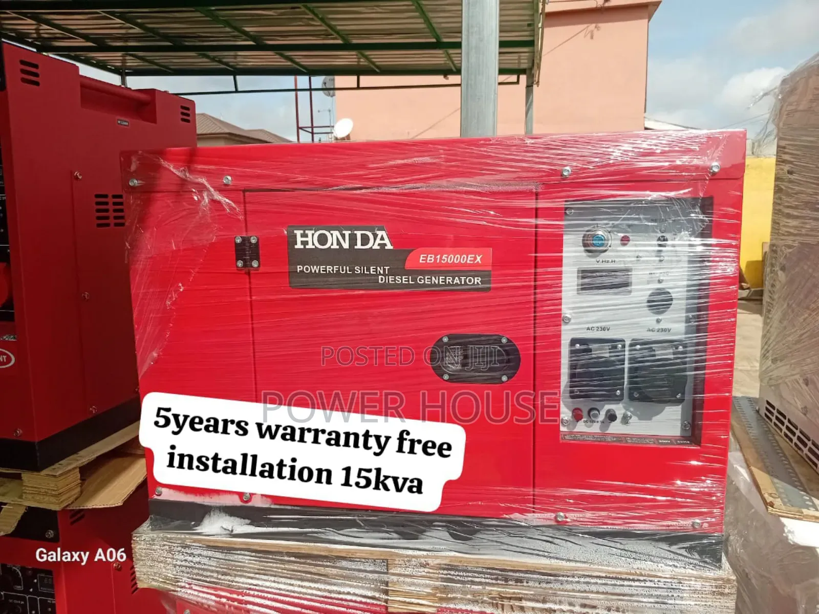 Majestic Amp 15kva Honda Diesel Generator 15kva 16500watts