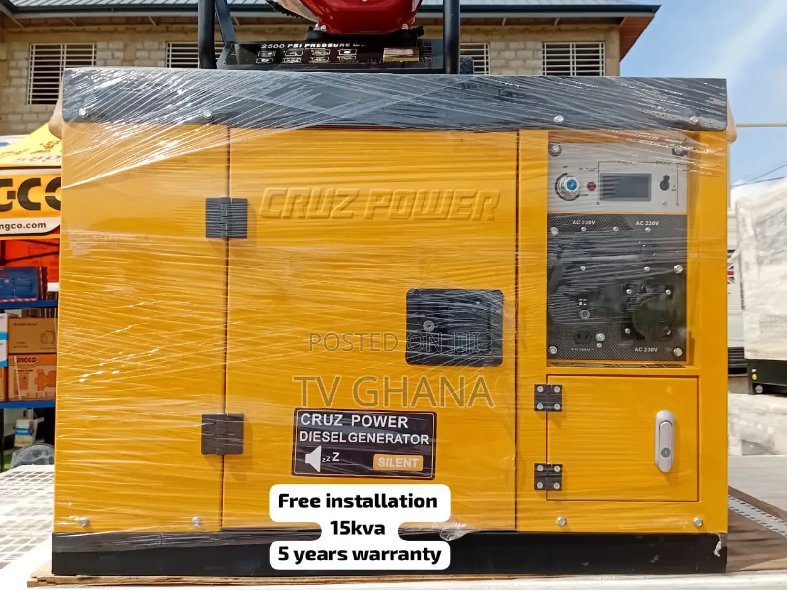 Noblevault 15kva 16500watt Cruz Power 15kva Diesel