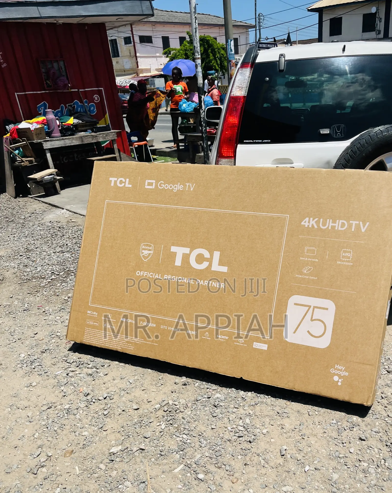Convenient Tcl75p755 75” Uhd Google Tv.