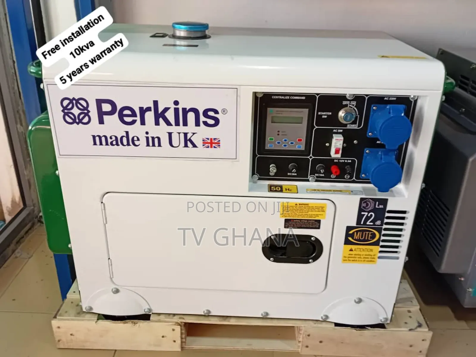 Supervault 10kva Silent Perkkns 10kva Diesel