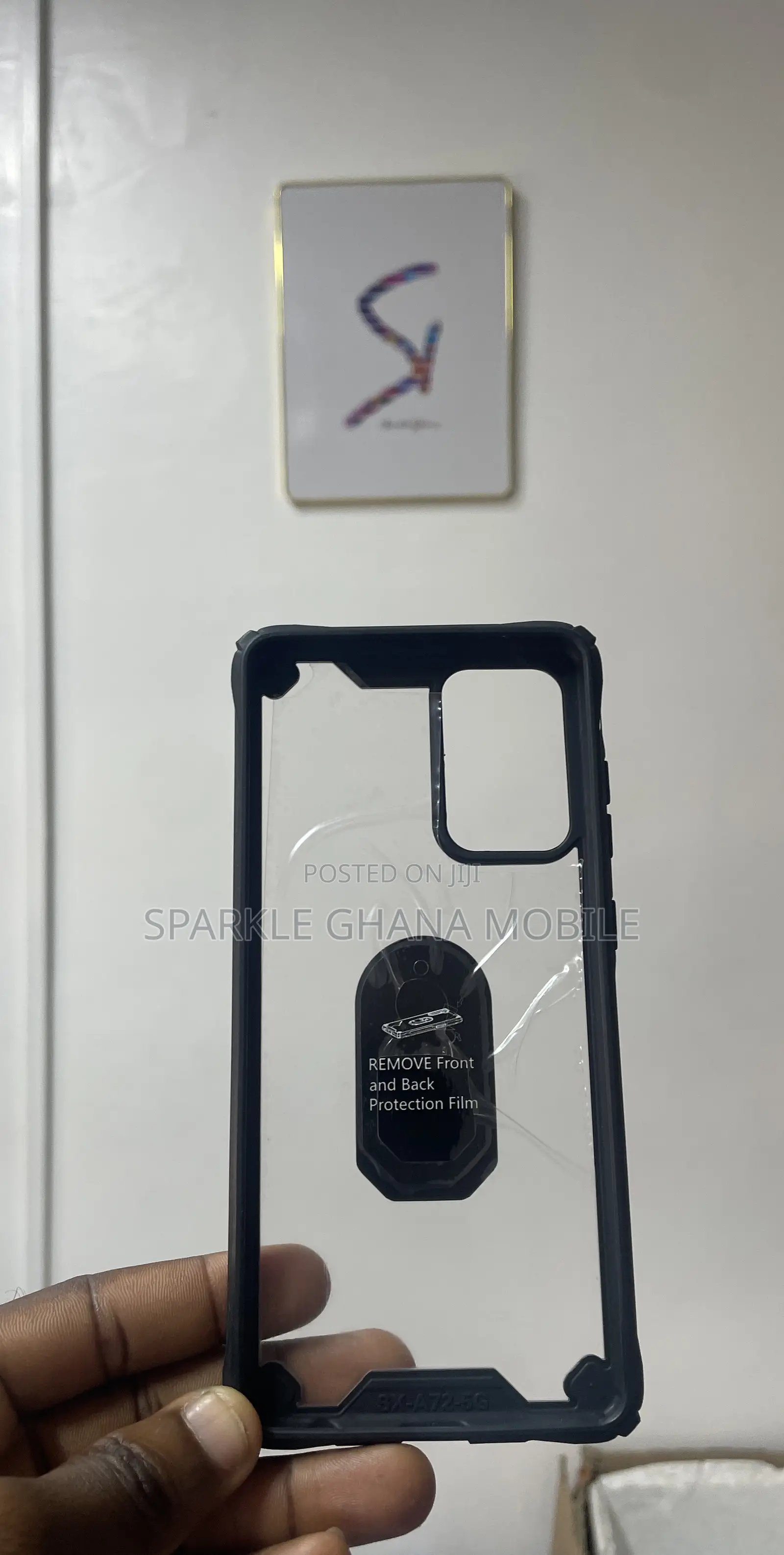 Samsung Galaxy A72 Rugged Transparent Case