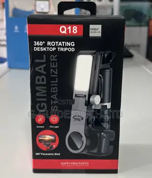 Q18 Gimbal Stabilizer 360 Rotating Desktop Tripod