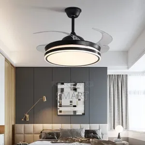Morden Retractable Ceiling Fanlight + Remote Control
