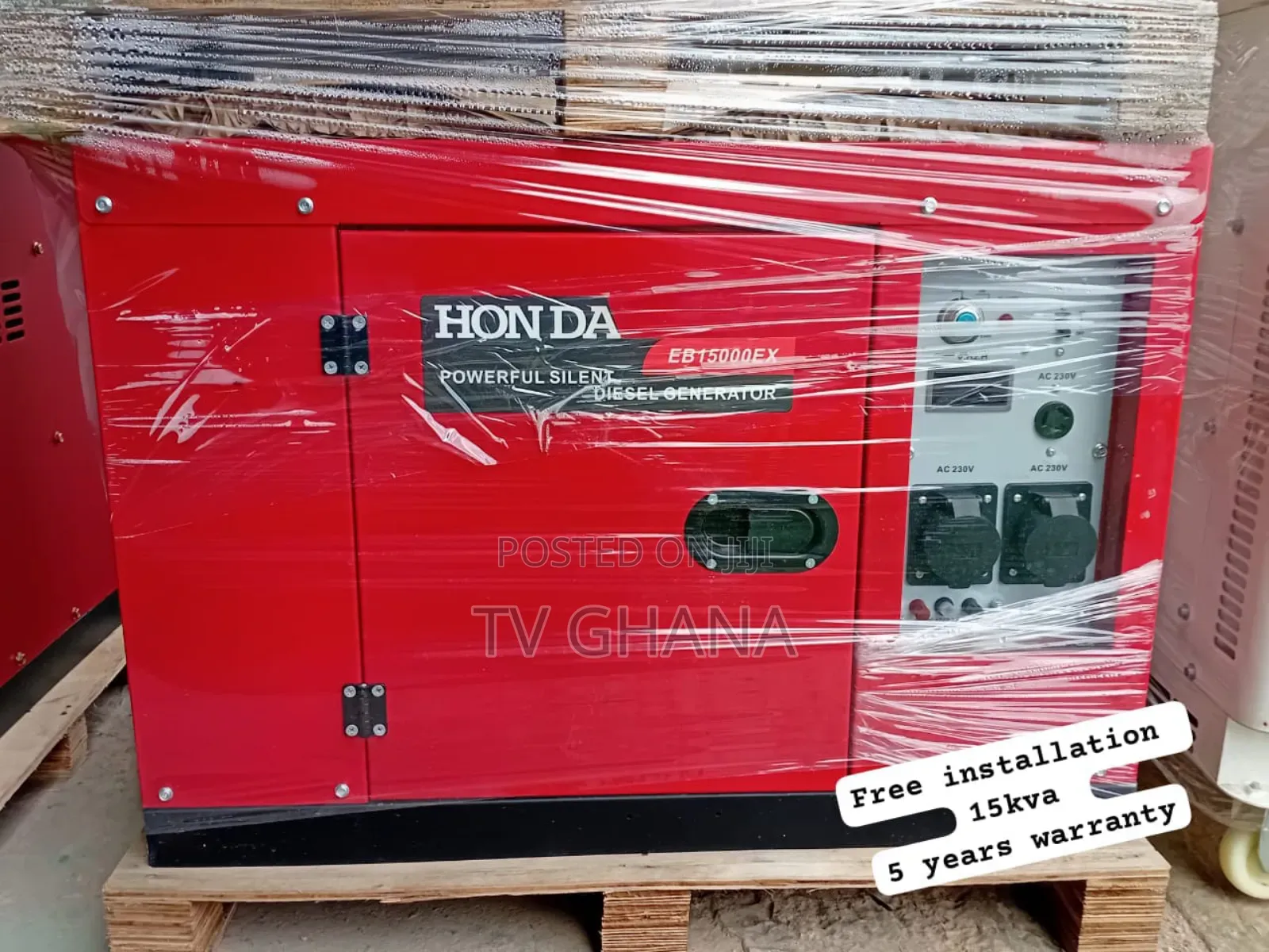 Vortexflow 15kva Silent Honda 15kva Diesel