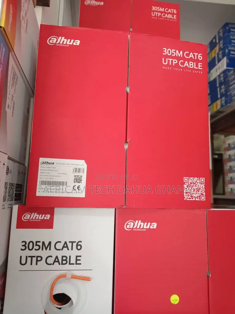 Dahua Utp Cat 6 Cable Full Copper Indoor