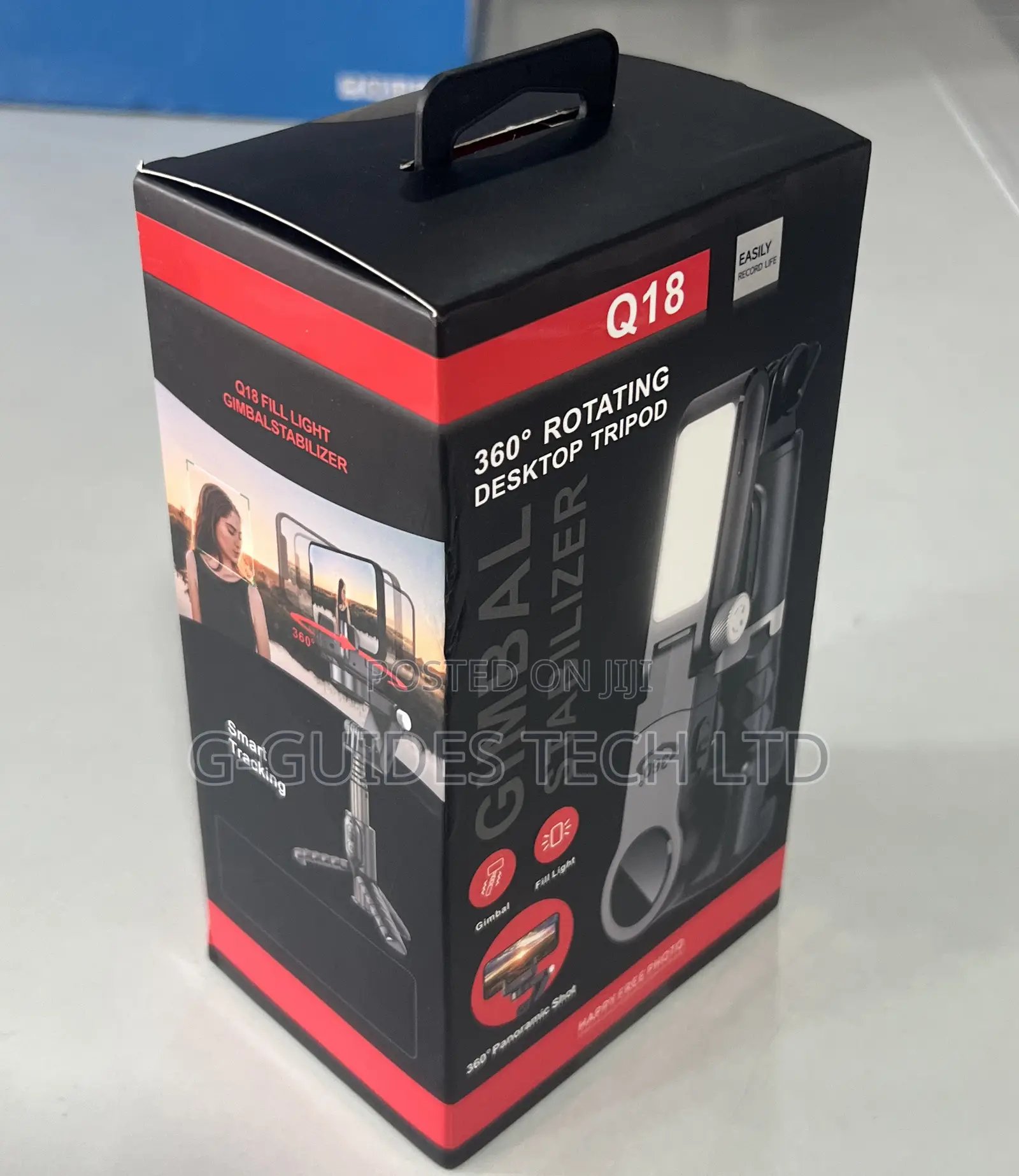 Q18 Gimbal Stabilizer 360 Rotating Desktop Tripod