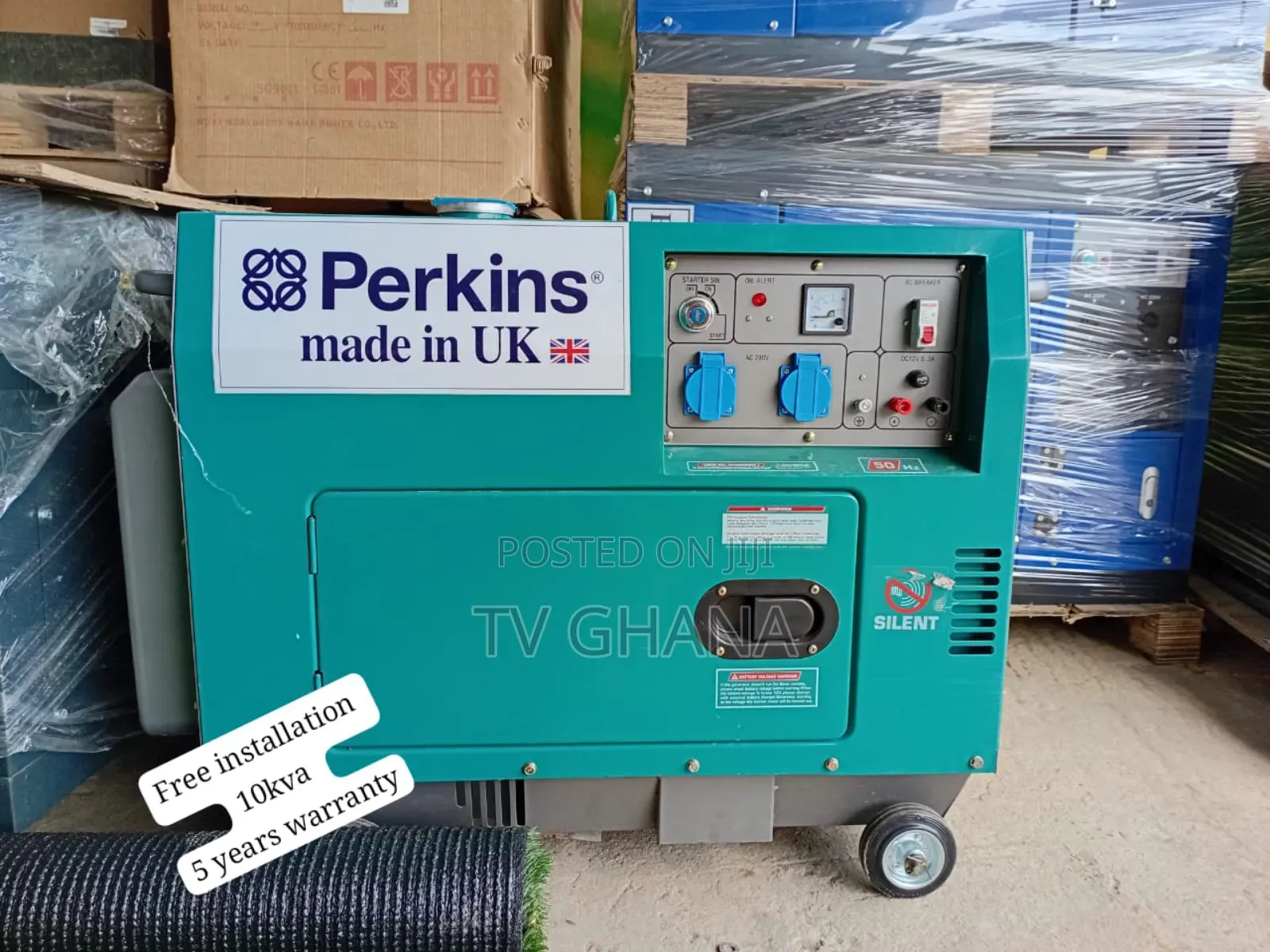Grandpowerx 10kva Silent Perkins 10kva Diesel