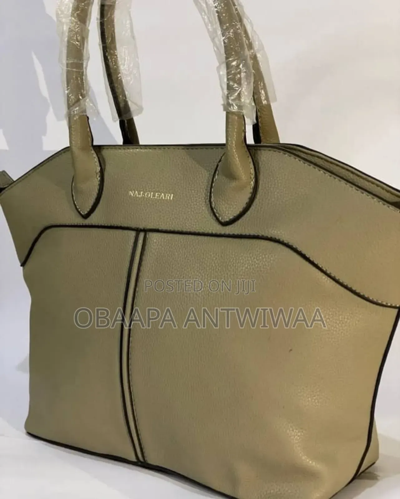 Beige Handbag