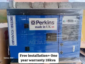 Always Ready Generator 18kva Diesel Perkins Uk Made 18kva