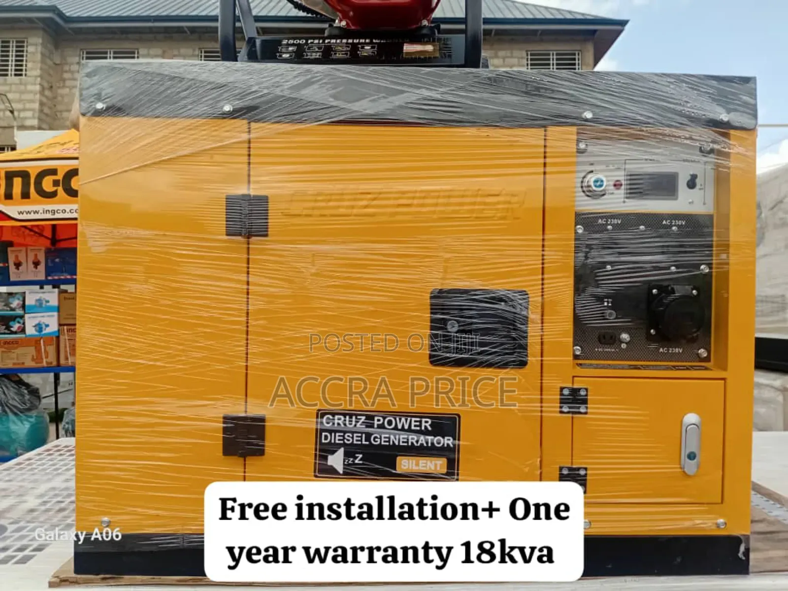 Always Ready Genset 18kva Diesel Cruz Power China Made 18kva