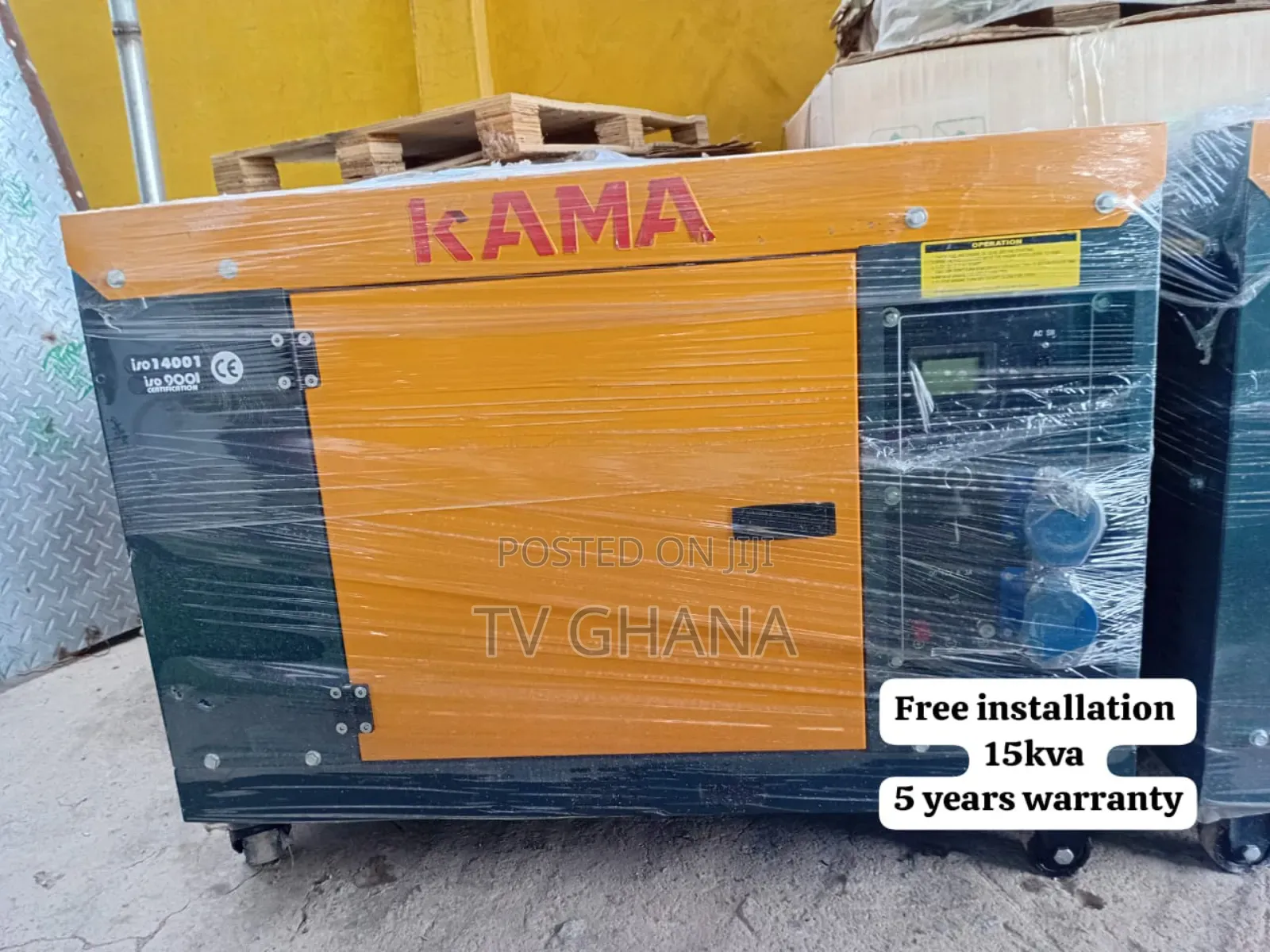 Tempestampx 15kva Silent Kama 15kva Diesel