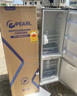 Shop Quality Pearl Pf 406b-2b Double Door Fridge(Gray).
