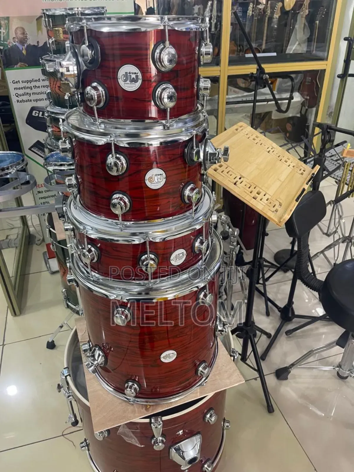 Dw High Grade 5-piece Complete Drumset