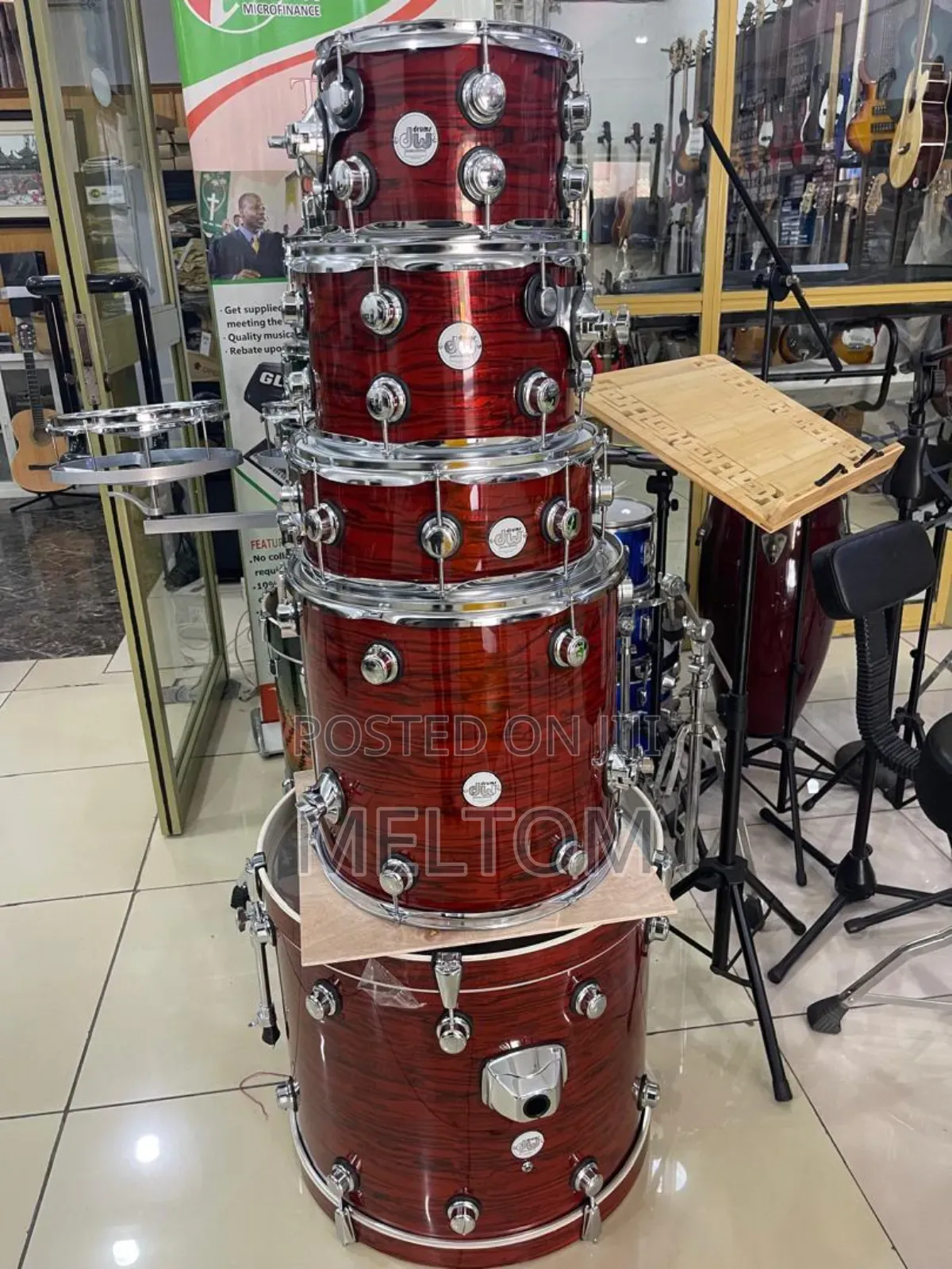 Dw High Grade 5-piece Complete Drumset