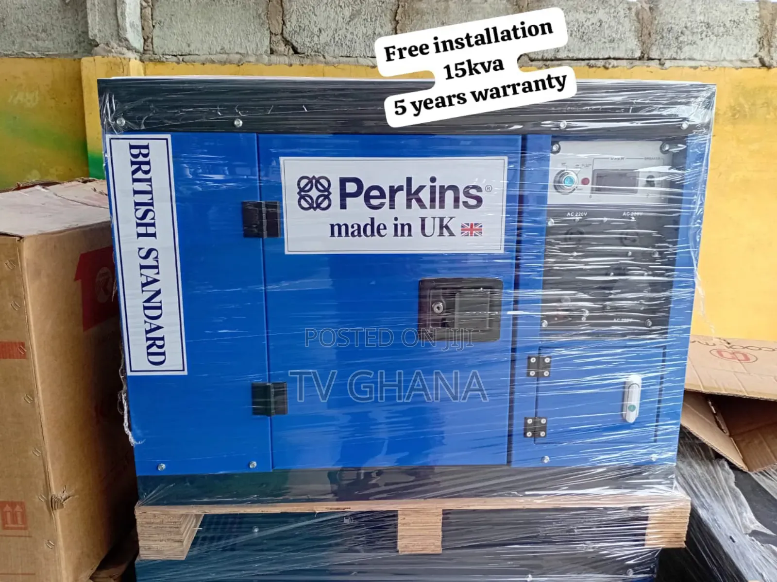 Vortexloop 15kva Silent Perkins 15kva Diesel