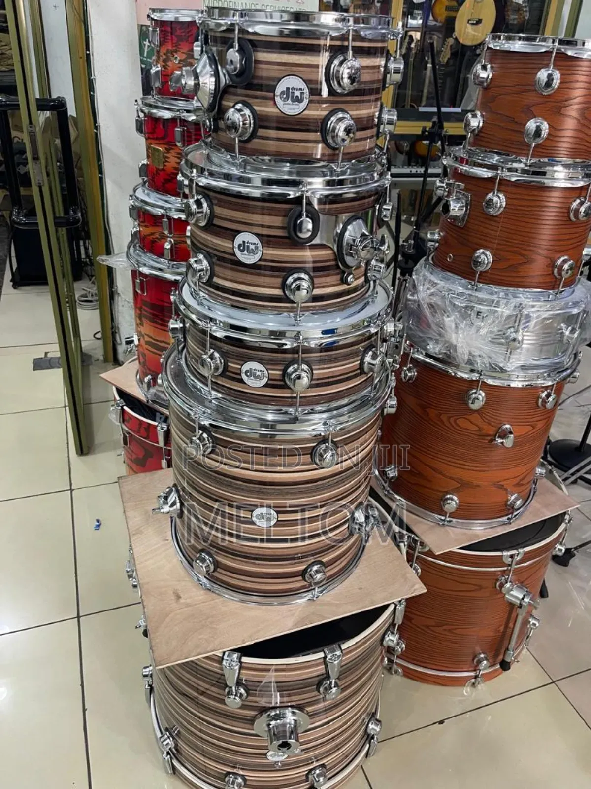 Dw High Grade 5-piece Complete Drumset