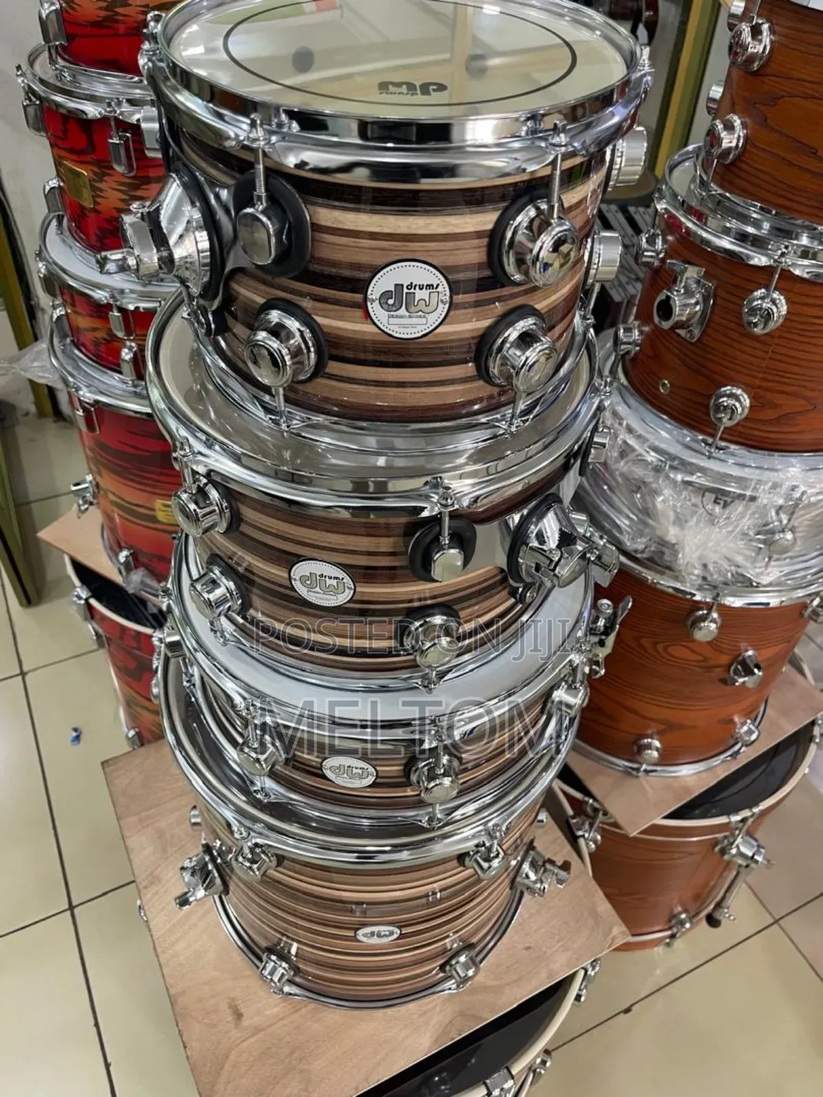 Dw High Grade 5-piece Complete Drumset