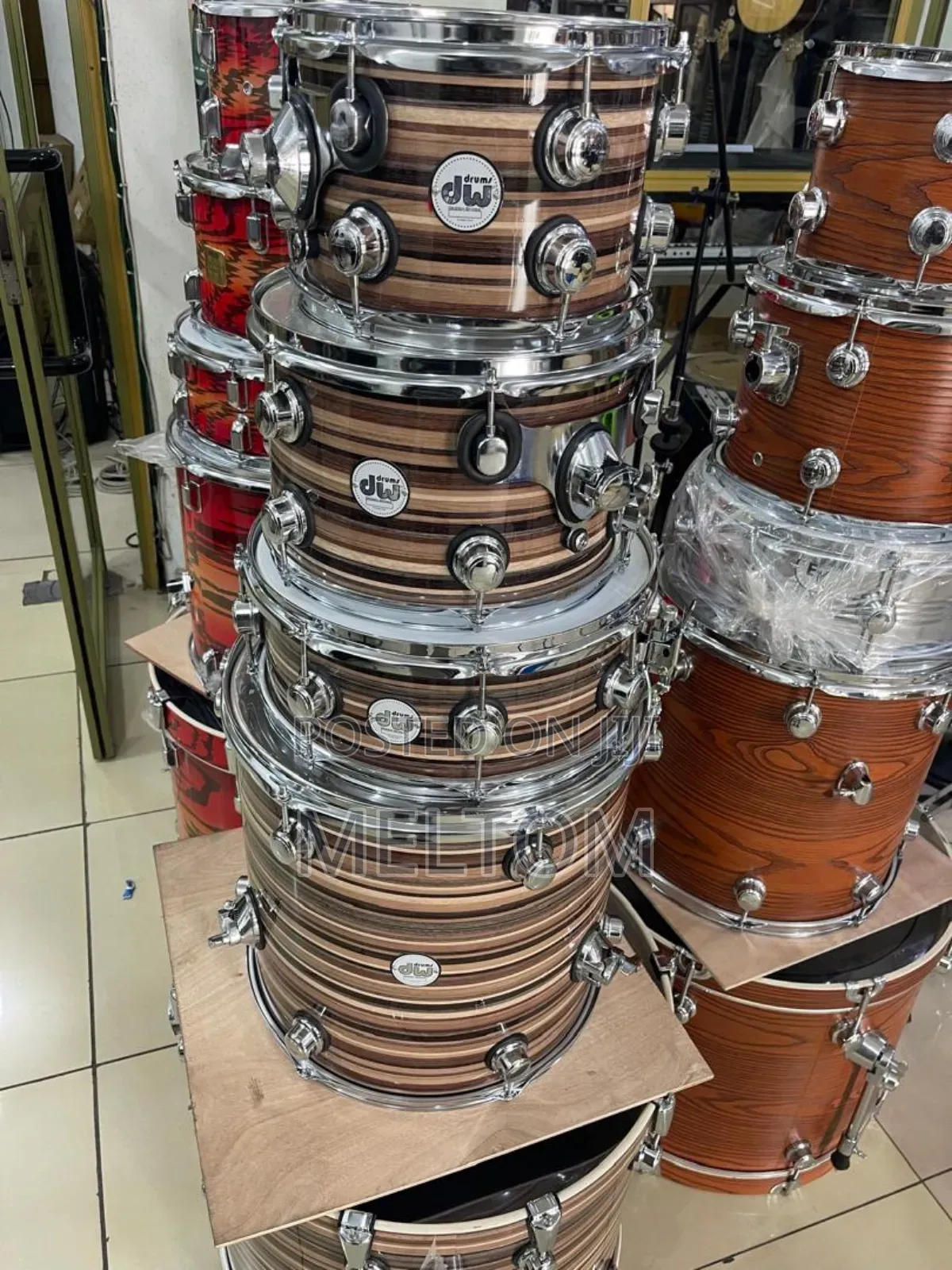 Dw High Grade 5-piece Complete Drumset
