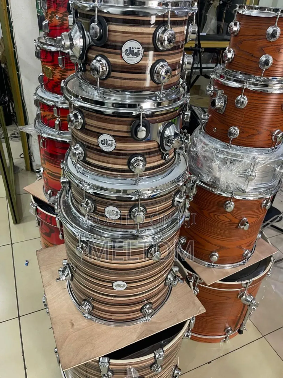 Dw High Grade 5-piece Complete Drumset