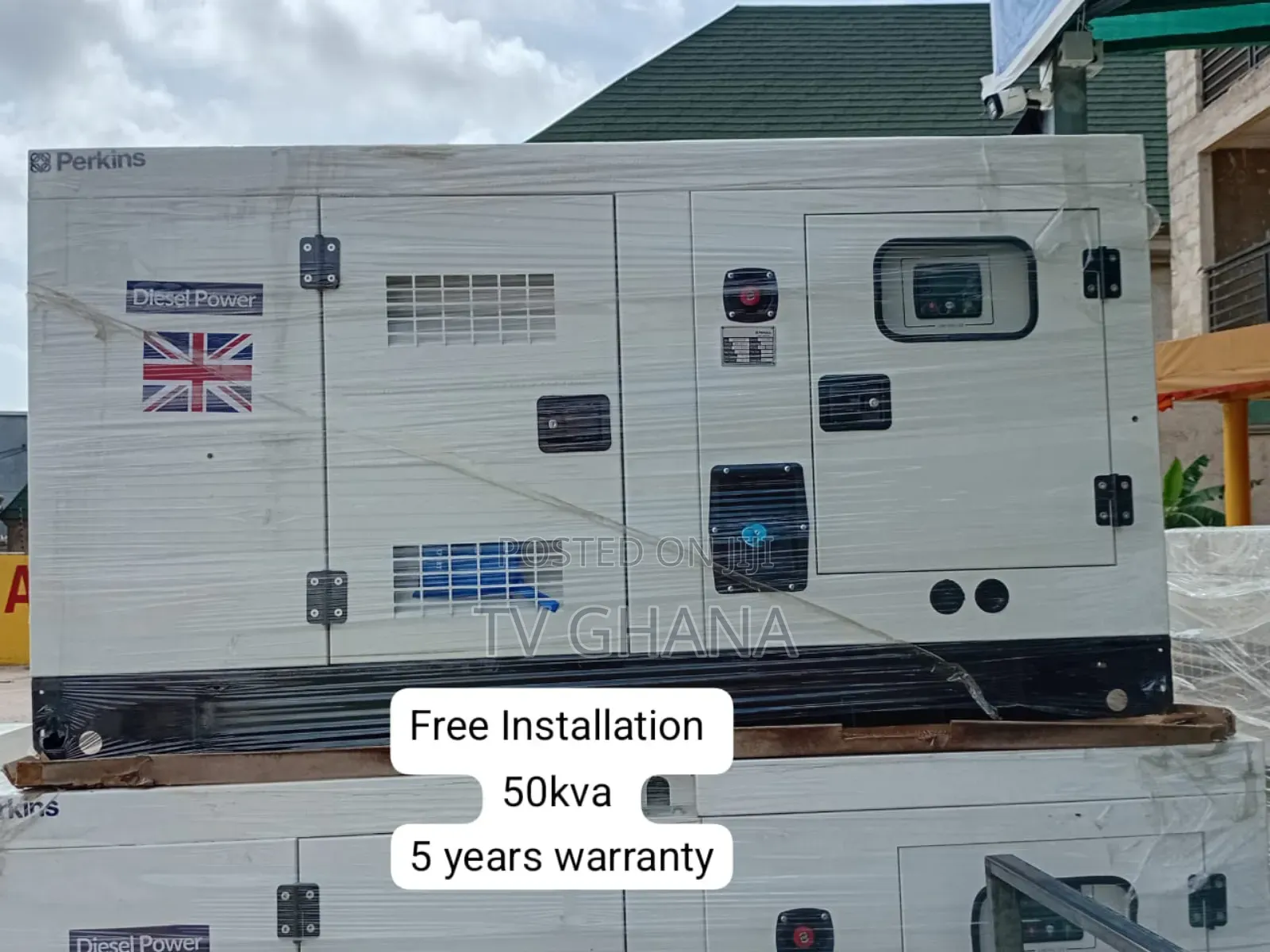 Powershield 50kva Silent Perkins 50kva Diesel