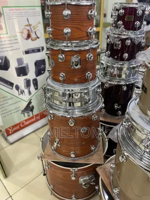 Ev High Grade 5-piece Complete Drumset