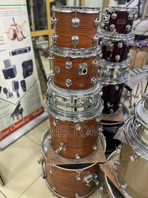 Ev High Grade 5-piece Complete Drumset