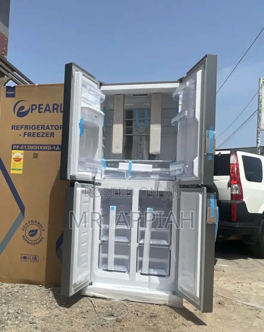 Get Classic Pearl Pf -613md Side by Side Electric Fridge.