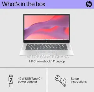 New Laptop HP Chromebook 4GB Intel eMMC 60GB