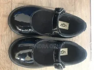 Genuine Ugg Infant Girls Black Shoe.