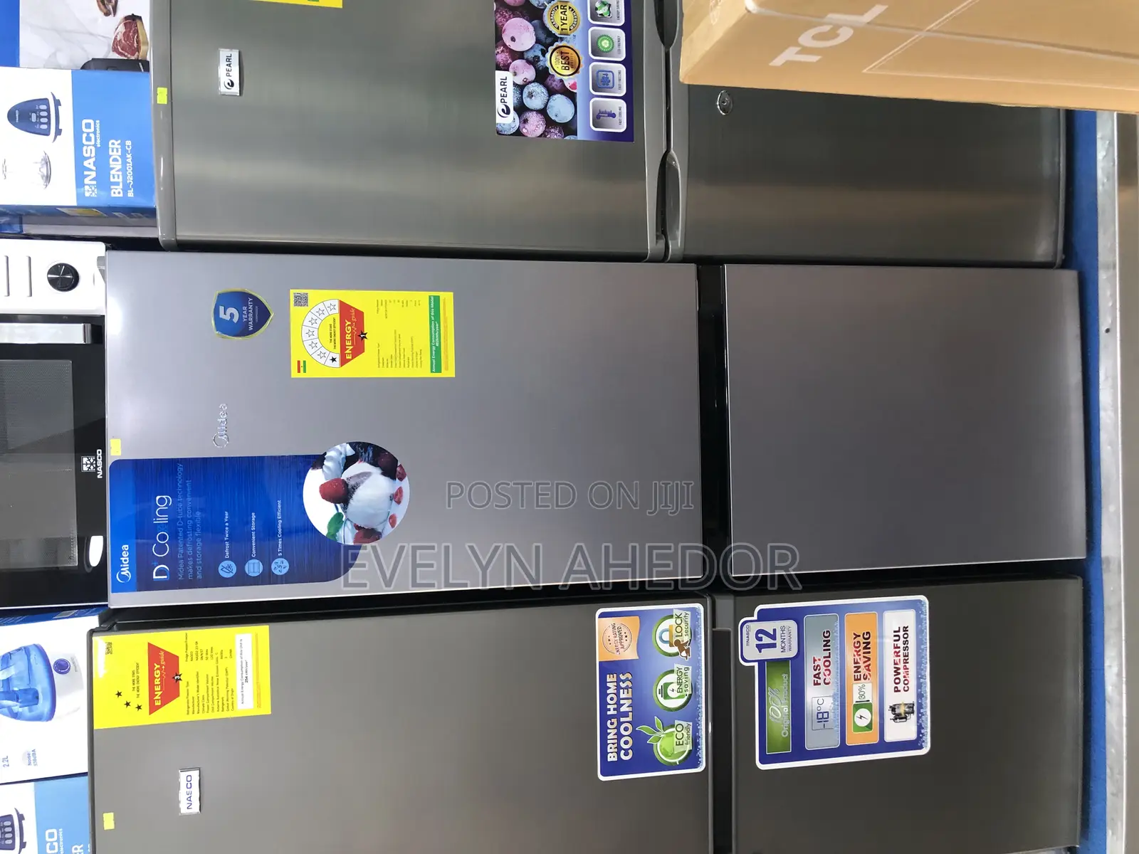 Promotional Price of Midea Bottom Freezer 174 Liters for Sal