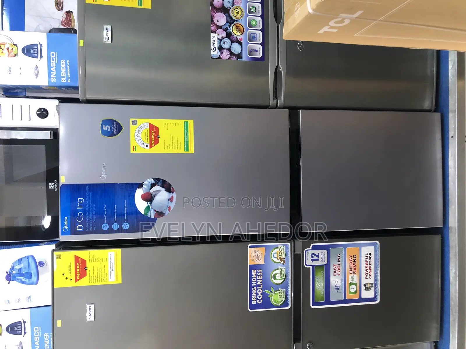 Promotional Price of Midea Bottom Freezer 174 Liters for Sal