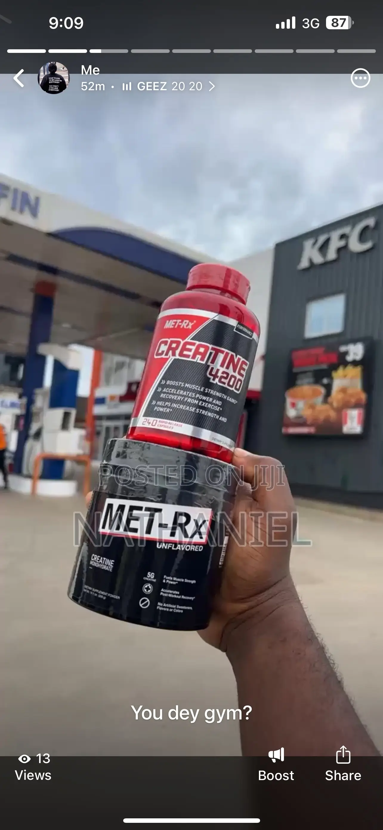 Creatine Me-rx- Met 4500(250gh Per Bottle)
