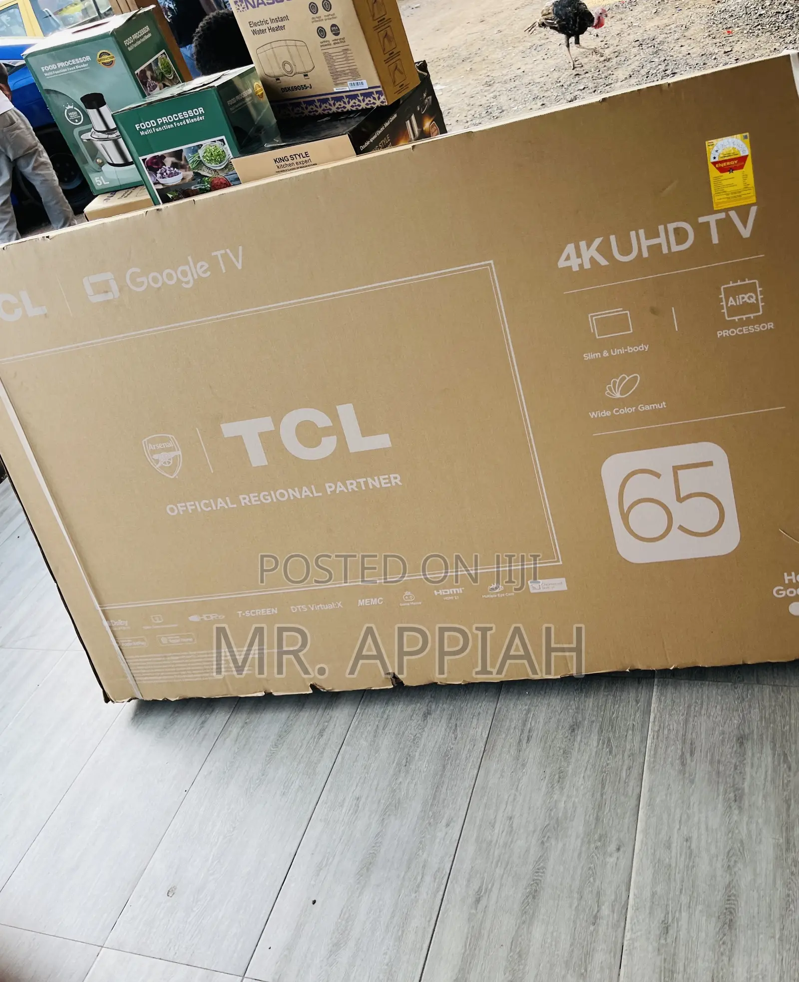 Buy Premium TCL 65p635 65” Uhd Google Android Tv(Black).