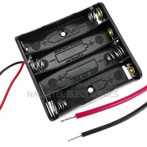 Photo - 1.5v Battery Holder for 4×Aaa Batteries