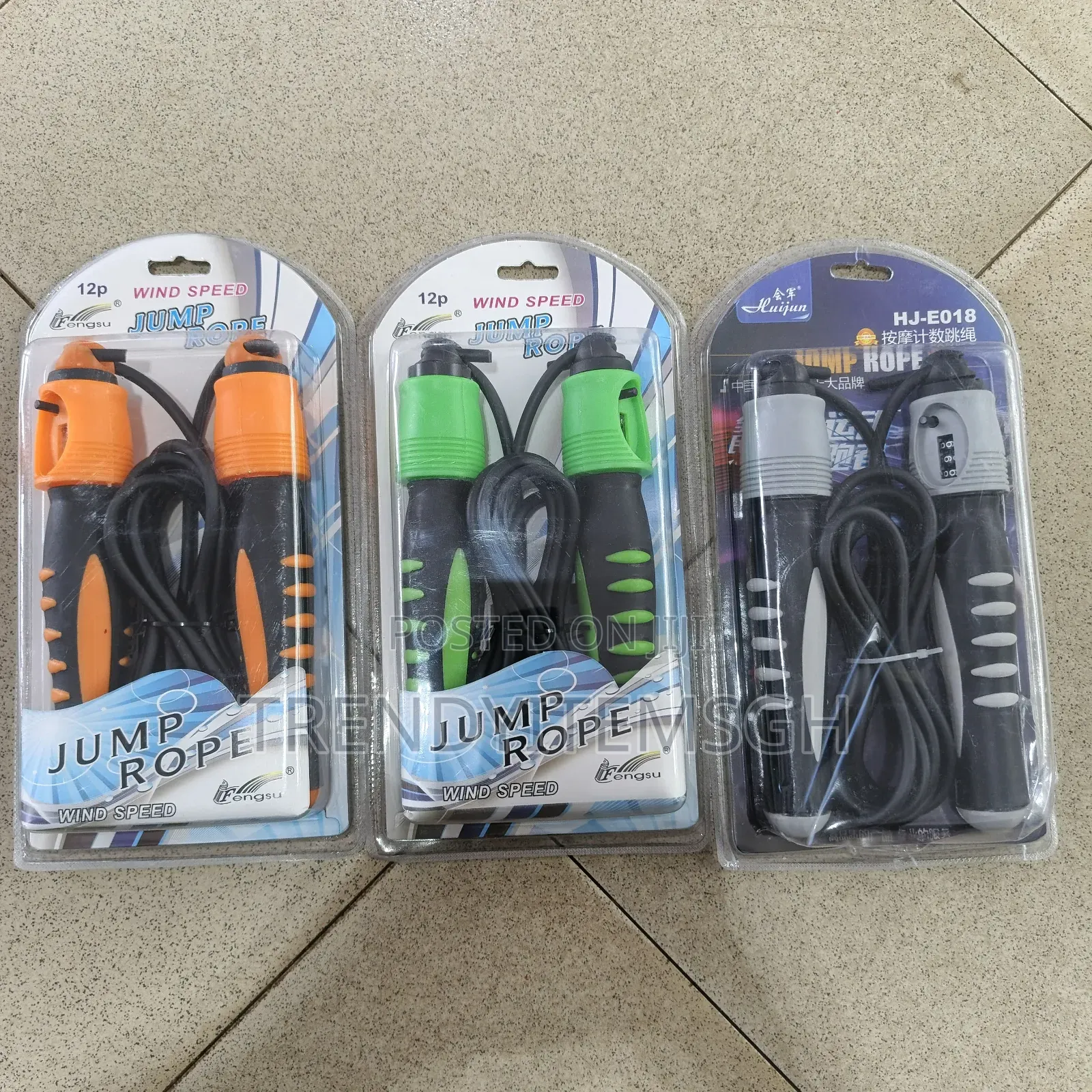 Durable Adult Kids Jump Rope Counting Skipping Rope