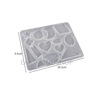 14 Different Designs Silicone Mold for Ear Ring Epoxy Resin