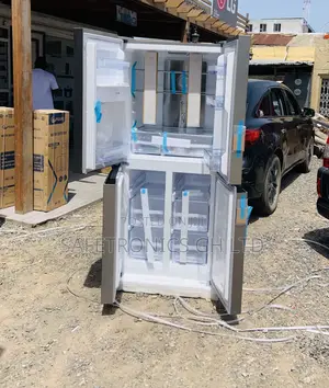 Secure Bottomfreezer 4 Doors Pearl Pf-613md Sidebyside