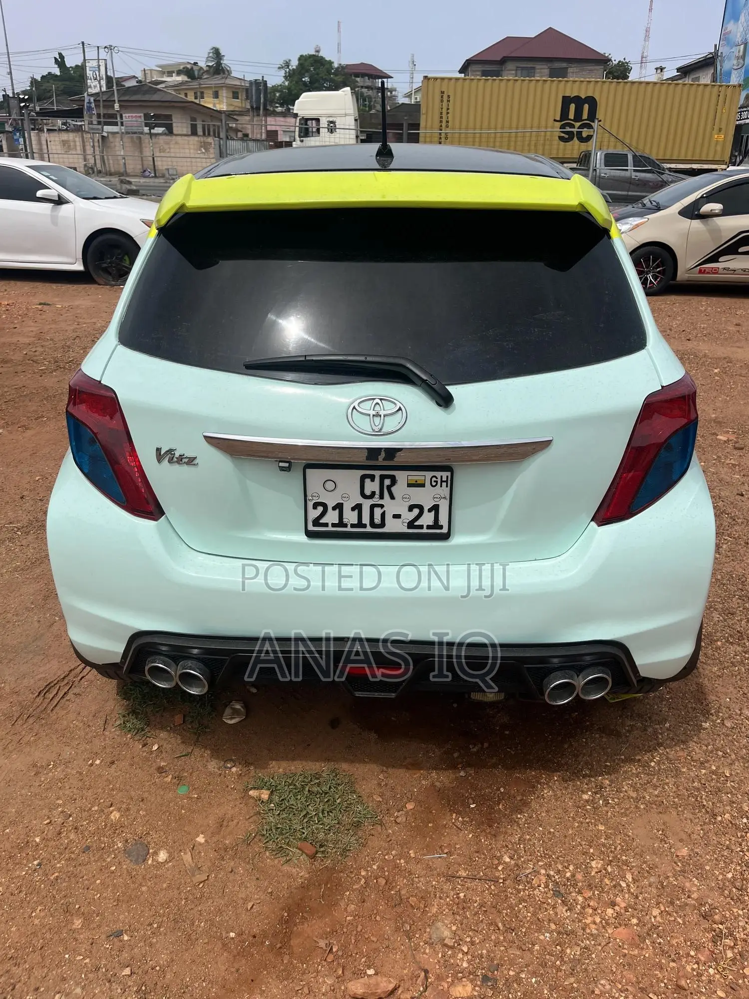Toyota Vitz 1.0 FWD 3dr 2012 White