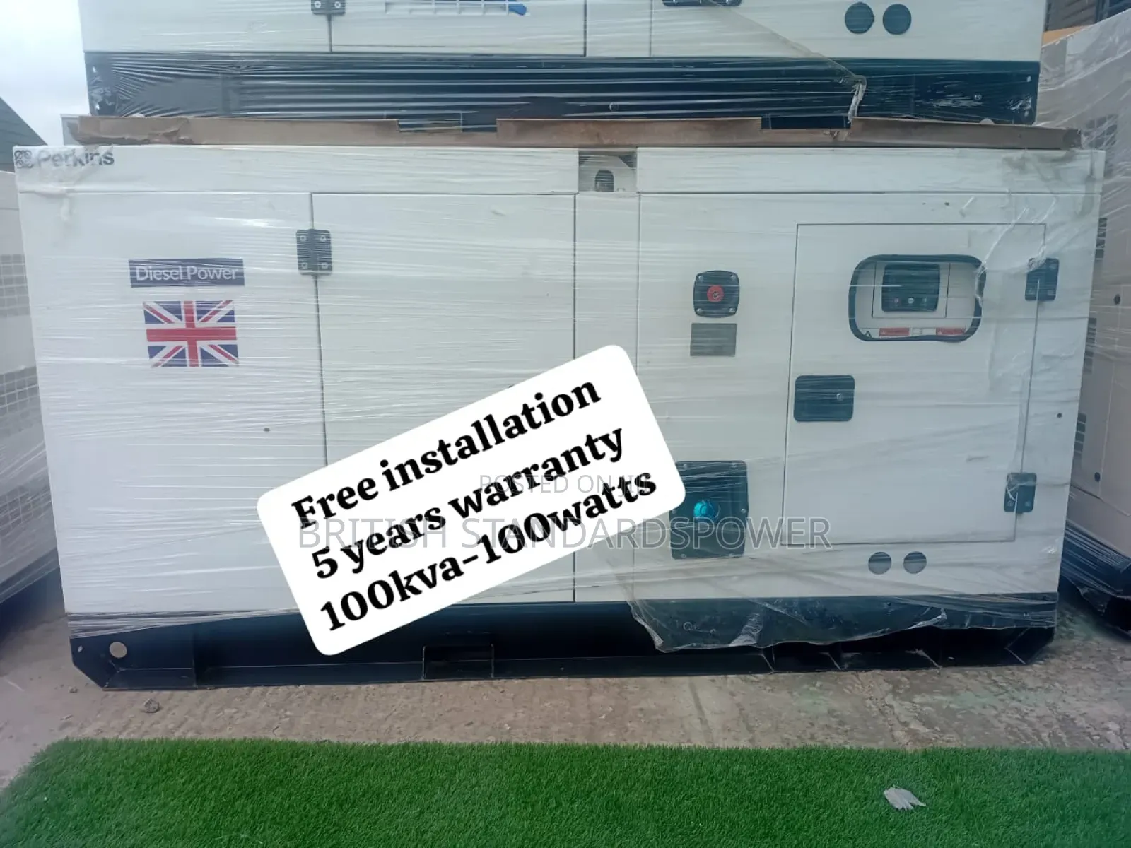Heavy Industrial Output 200kva Silent Diesel Generator