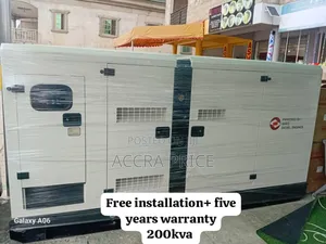 Always Ready Generator 200kva Diesel Perkins Uk Made 200kva
