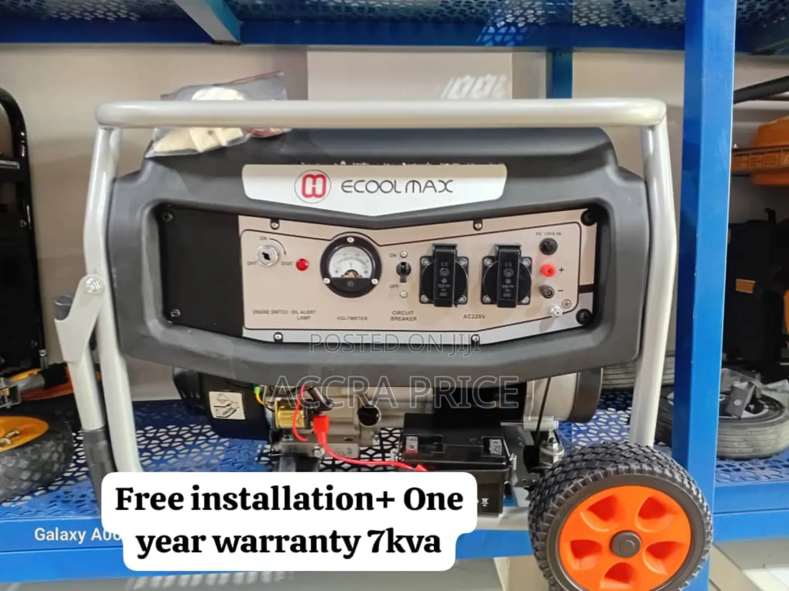 Always Ready Generator 7.5kva Petrol Ecoolmax 7.5kva